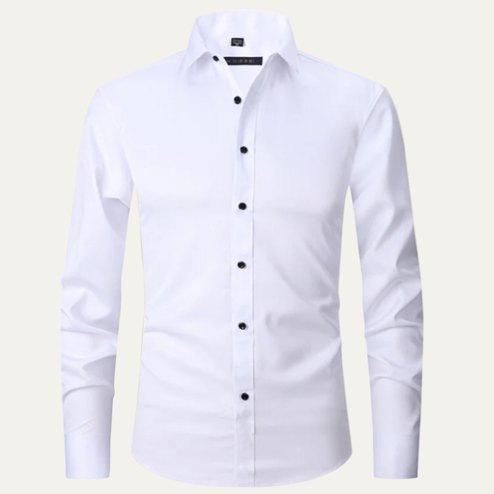 Men’s Slim Fit Long Sleeve Dress Shirt