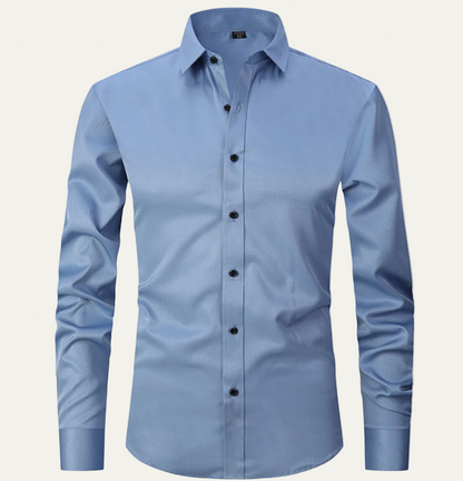 Men’s Slim Fit Long Sleeve Dress Shirt