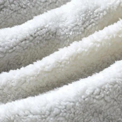 Cardigan - Fleece Blend Shawl Collar & Layered Warmth