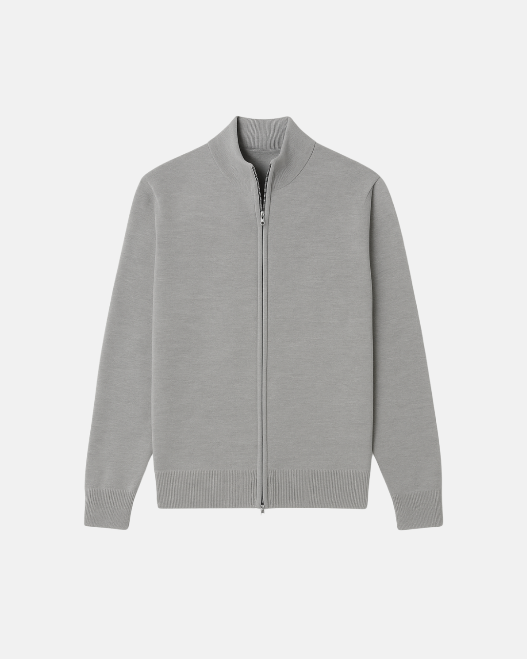 Cardigan - Knit Blend Slim Fit Shape And Smooth Layering