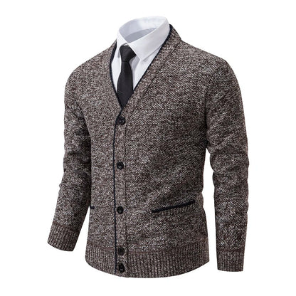 Cardigan - Relaxed Front And Layering Shape For Movement