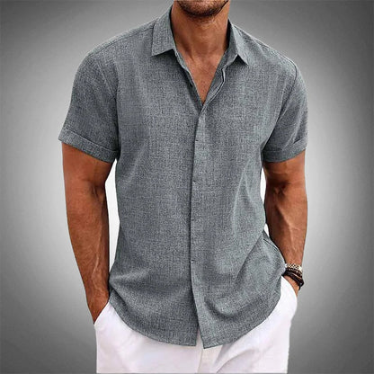 Carlo Martelli Linen Shirt | Lightweight Breathable Summer Button-Up
