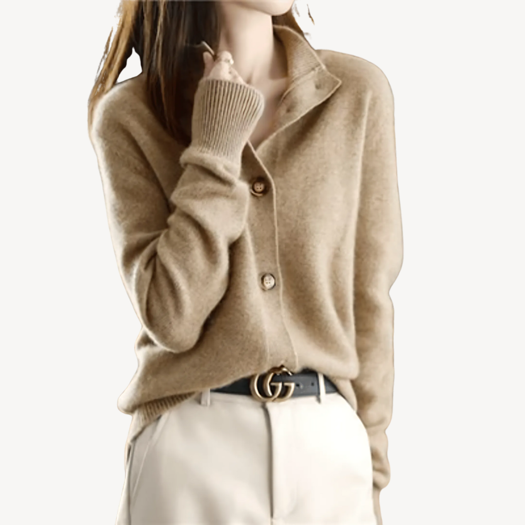 Women’s Vintage Cashmere Knitted Cardigan
