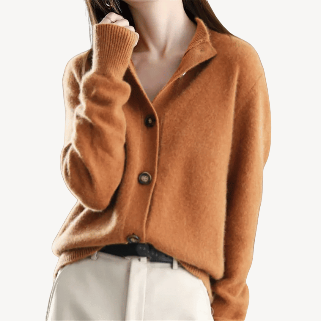 Women’s Vintage Cashmere Knitted Cardigan