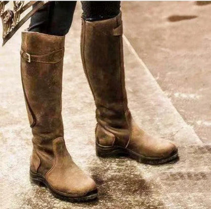 Cass | Women’s Knee-high Boots | Snow