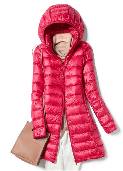 Relaxed Fit Down Filled Long Sleeve Jacket