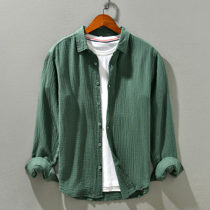 Casual Shirt - Relaxed Fit & Breathable Lightweight Blend