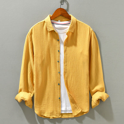 Casual Shirt - Relaxed Fit & Breathable Lightweight Blend