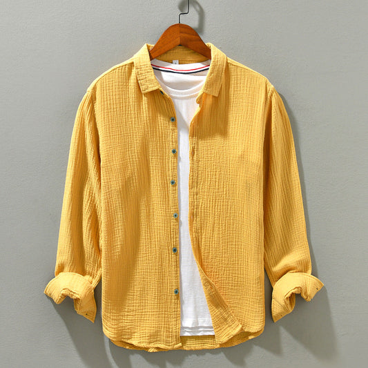 Casual Shirt - Relaxed Fit & Breathable Lightweight Blend