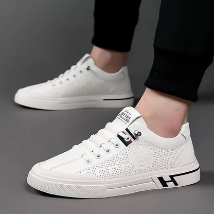 Casual Shoes - Low Profile Lace Up And Cushioned Support