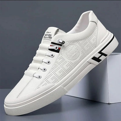 Casual Shoes - Low Profile Lace Up And Cushioned Support