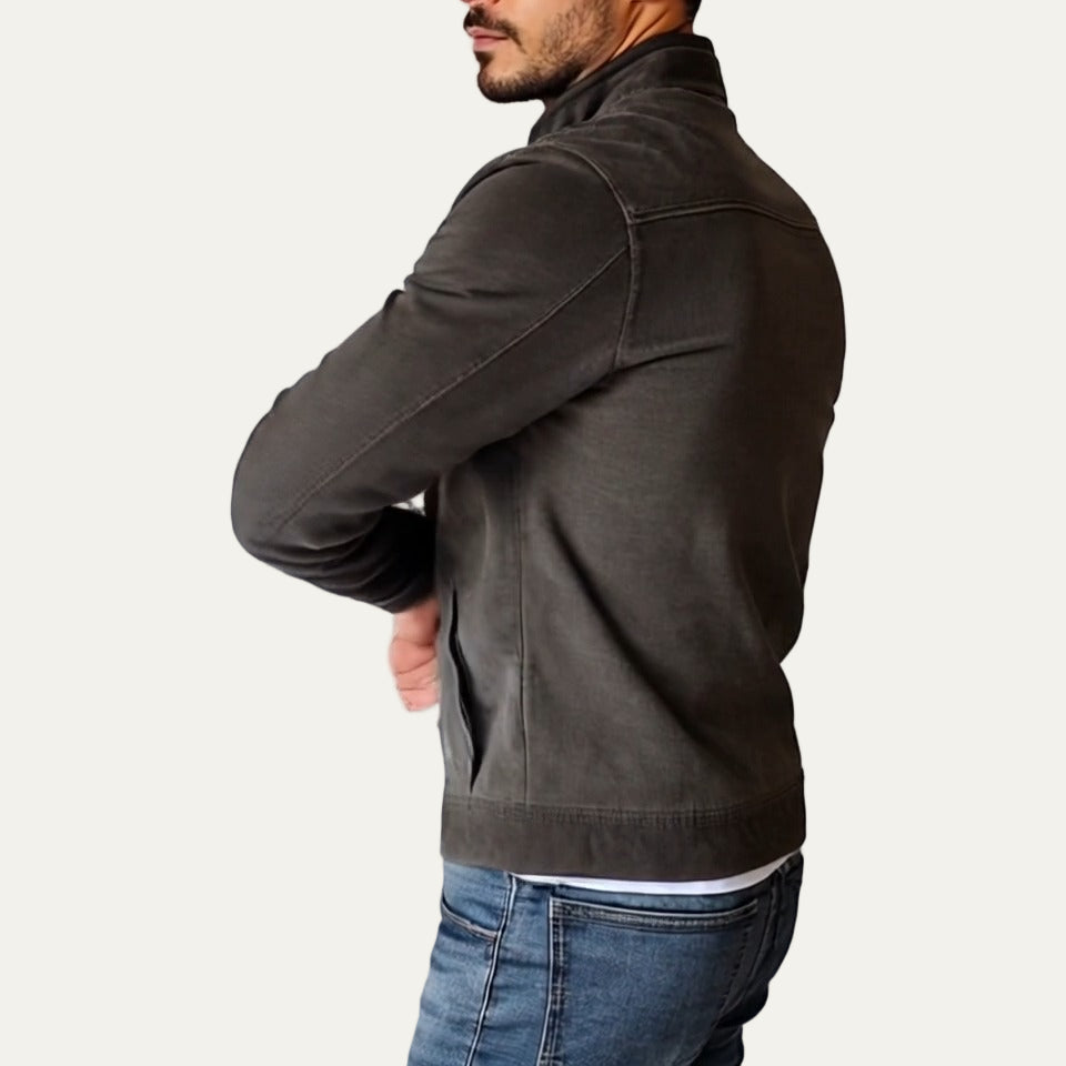 Men’s Suede Textured Jacket