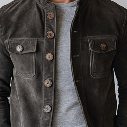 Men’s Suede Textured Jacket