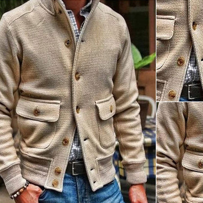 Men’s Knitted Cardigan Jacket