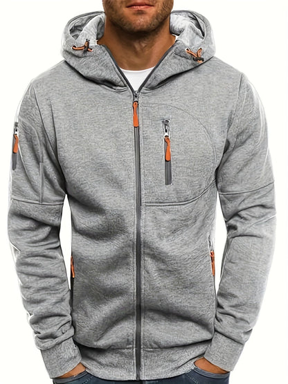 Casual Outdoor Zip Hoodie