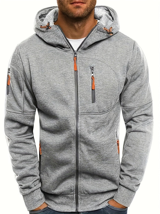 Casual Outdoor Zip Hoodie