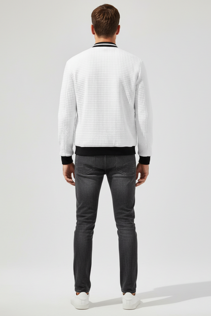 Men’s Casual Stand Collar Jacket