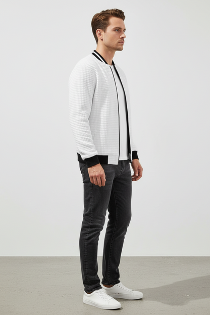 Men’s Casual Stand Collar Jacket