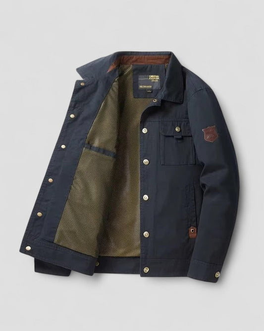 Men’s Utility Mesh-Lined Work Jacket
