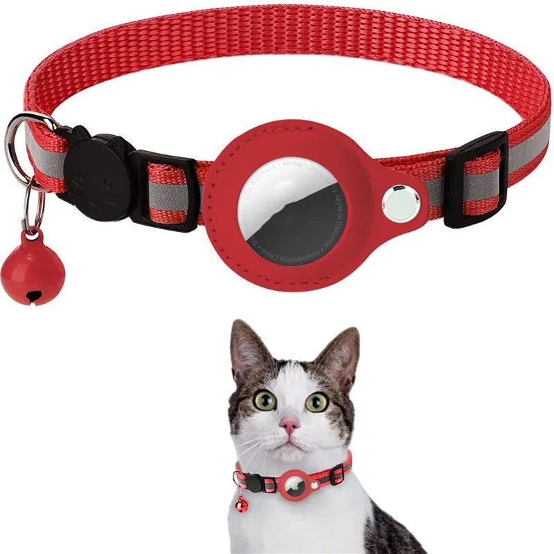 Safe Cat Collar with Easy Release and Reflective Strap