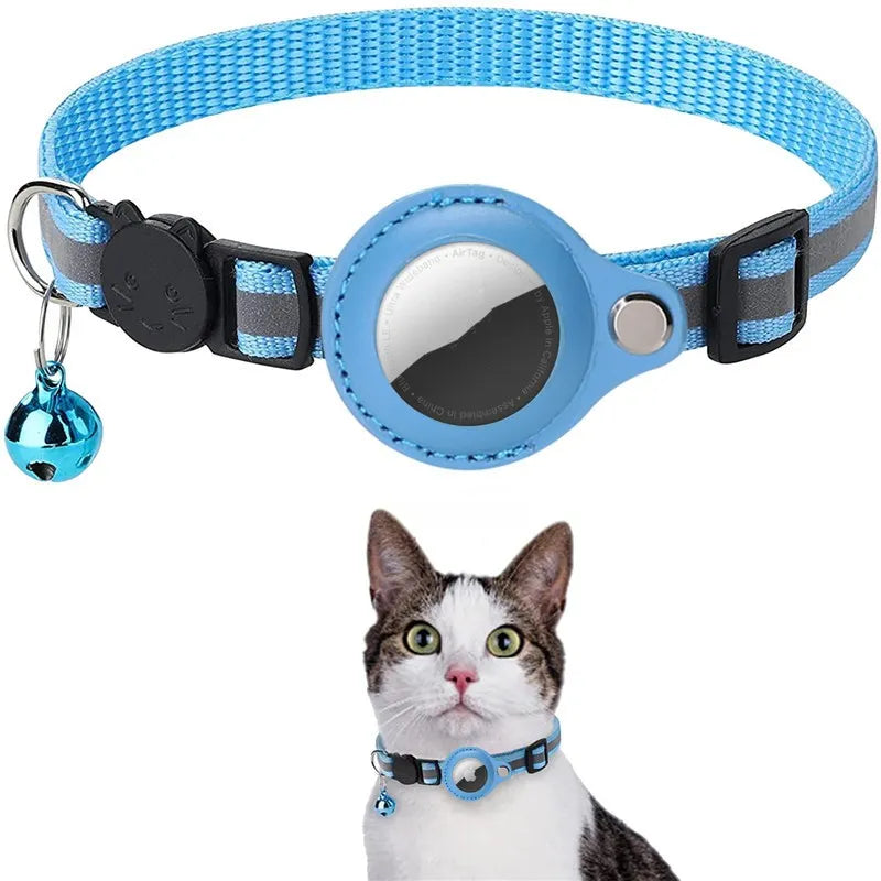 Safe Cat Collar with Easy Release and Reflective Strap