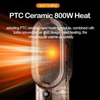 CeramiHeat | Compact Efficient Portable Ceramic Electric Fan Heater