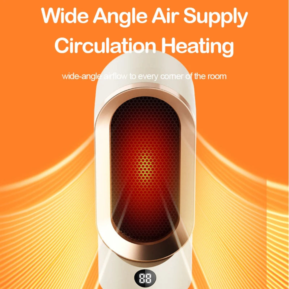 ThermaCeram | Compact Ceramic Space Heater for Quiet Indoor Heating