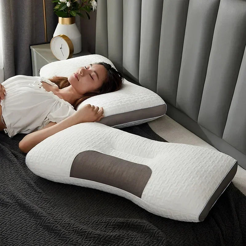 Contour Neck Pillow with Massage and Head Rest