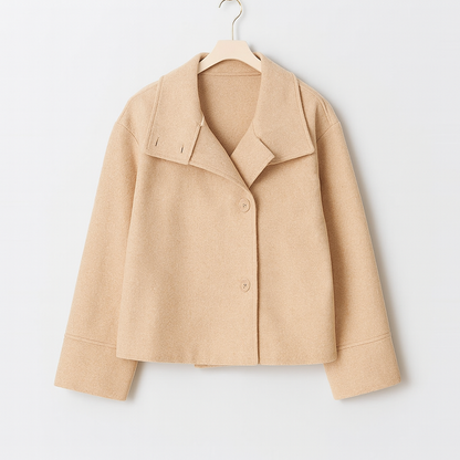 Cessie | Women's double-breasted short coat | Modern