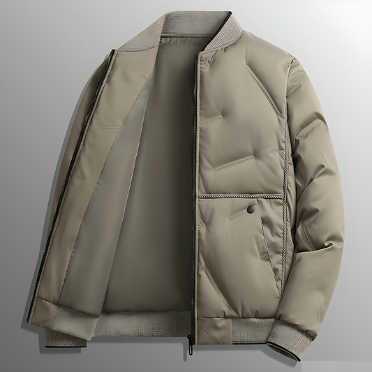 Cevori Baseball Style Thermal Lined Winter Jacket