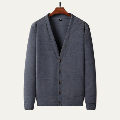 Men’s Classic V Neck Button Cardigan