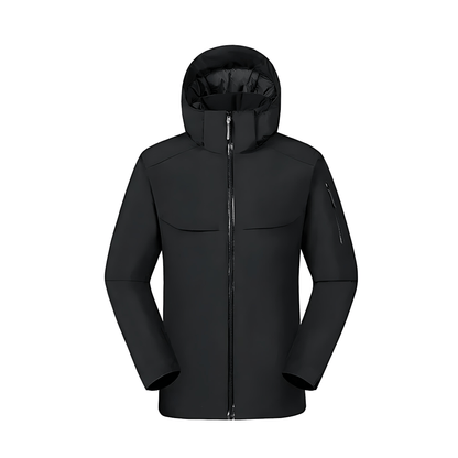Cevori Casual Softshell Jacket with Hood