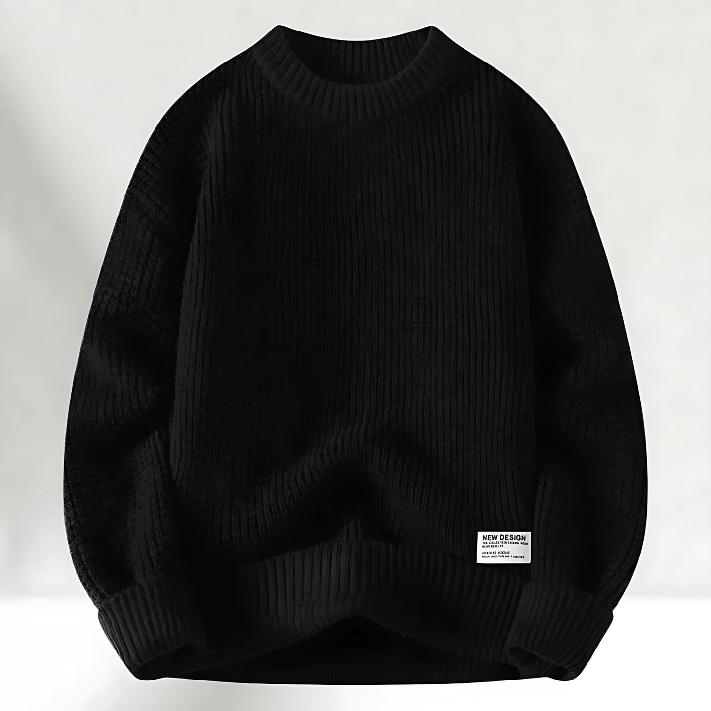 Cevori Classic Crew Neck Knitted Jumper