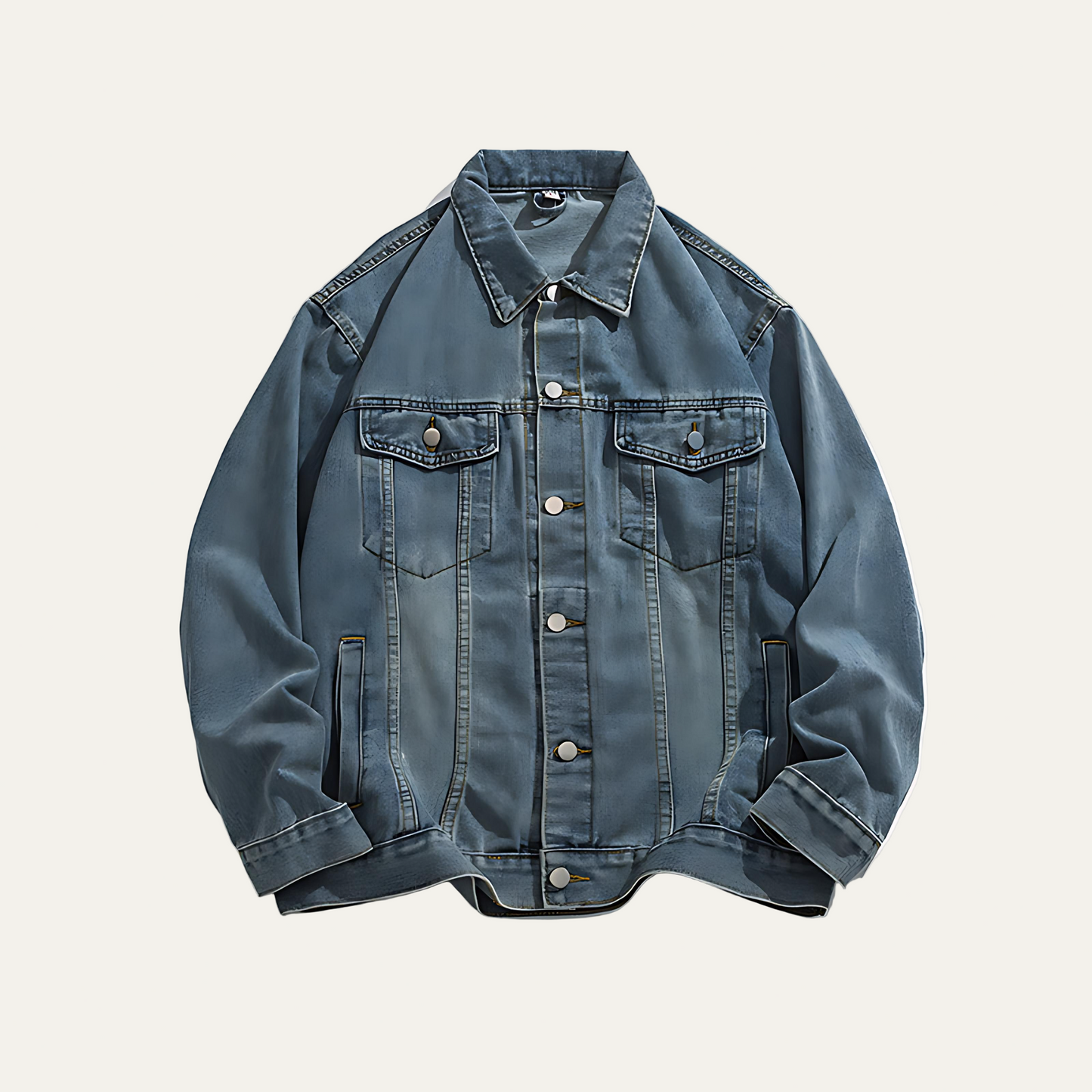 Men’s Classic Button Front Denim Jacket