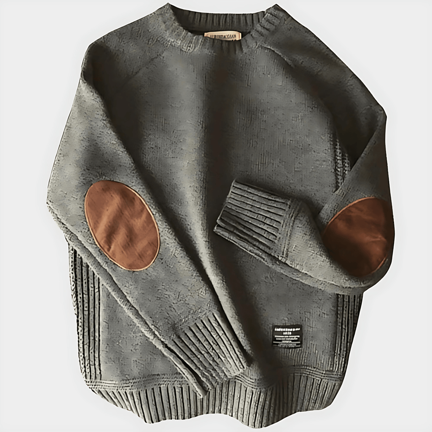 Cevori Crewneck Fit Wool Pullover Jumper