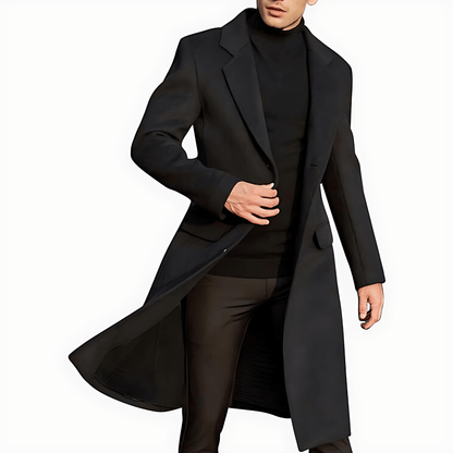 Cevori Extra Long Tailored Winter Overcoat