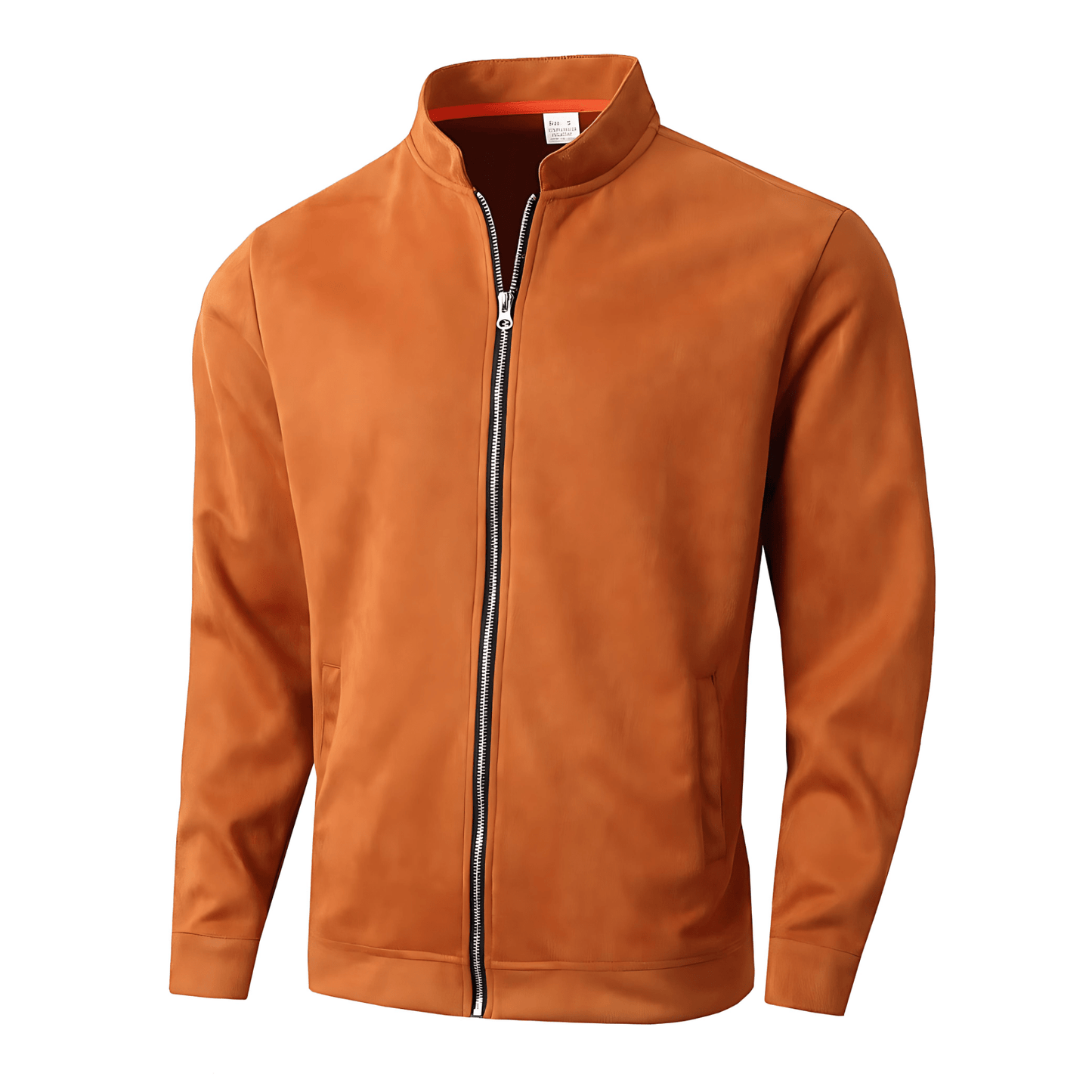 Cevori Fleece Jacket with Stand-Up Collar