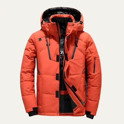 Men’s Heavy Duty Hooded Puffer Jacket