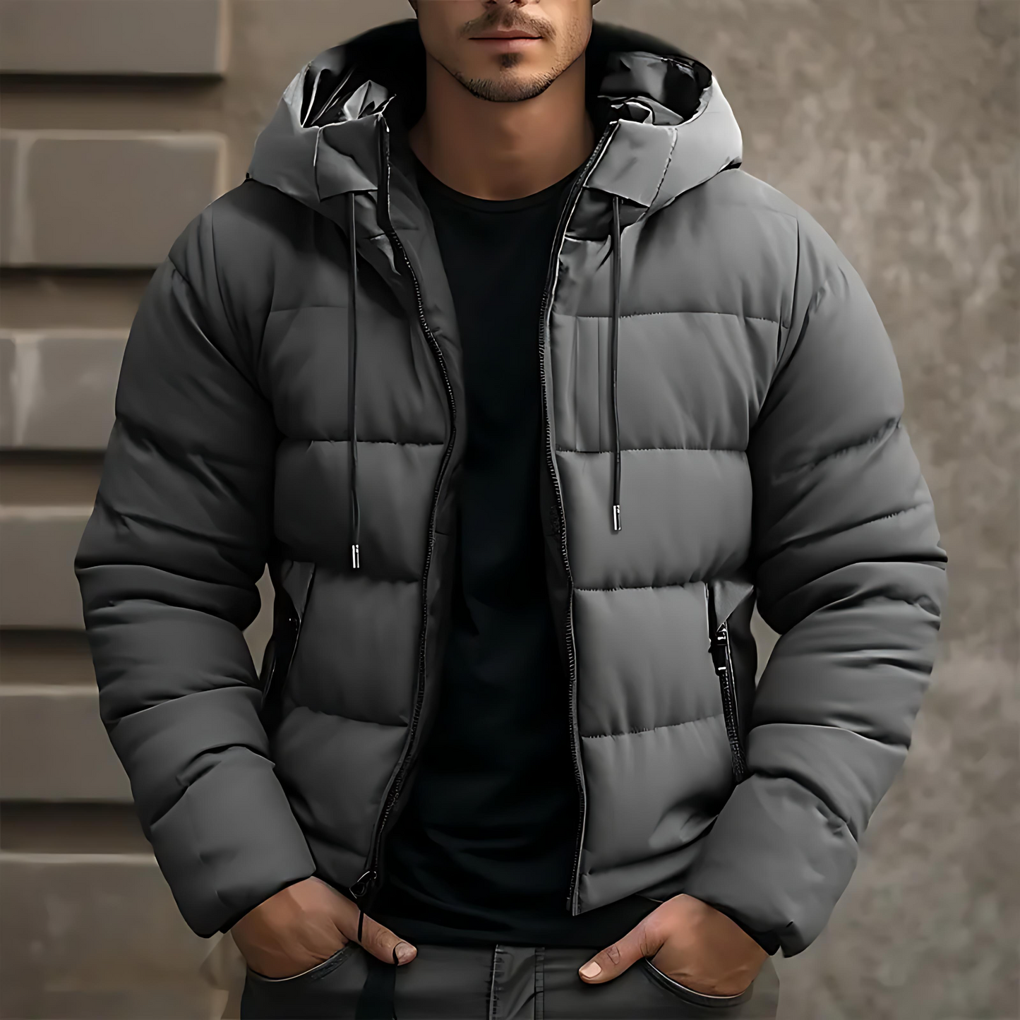 Cevori Insulated Hooded Style Puffer Winter Jacket