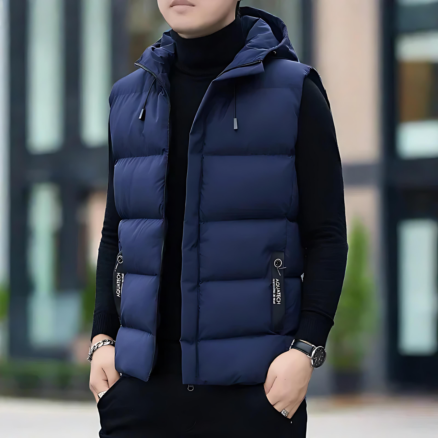 Cevori Insulated & Lightweight Slim Fit Quilted Vest