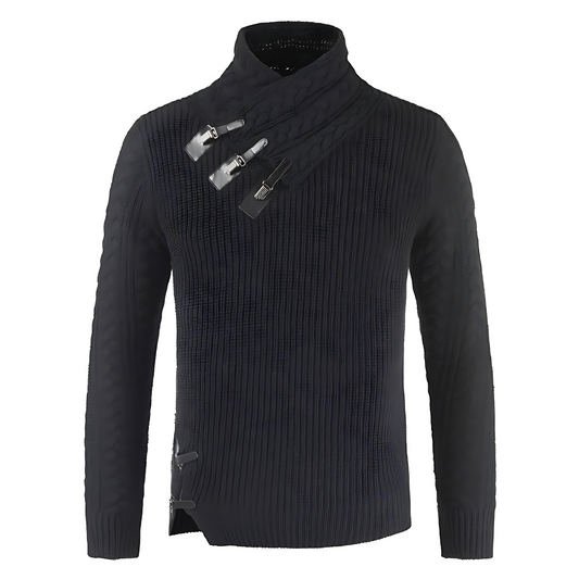 Cevori Knitted Style Soft Warm Long Sleeve Jumper