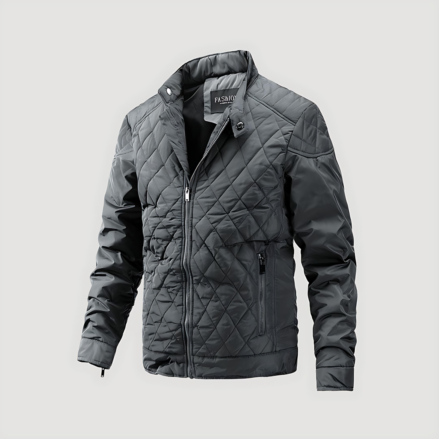 Cevori Quilted Design Waterproof Winter Jacket Coat