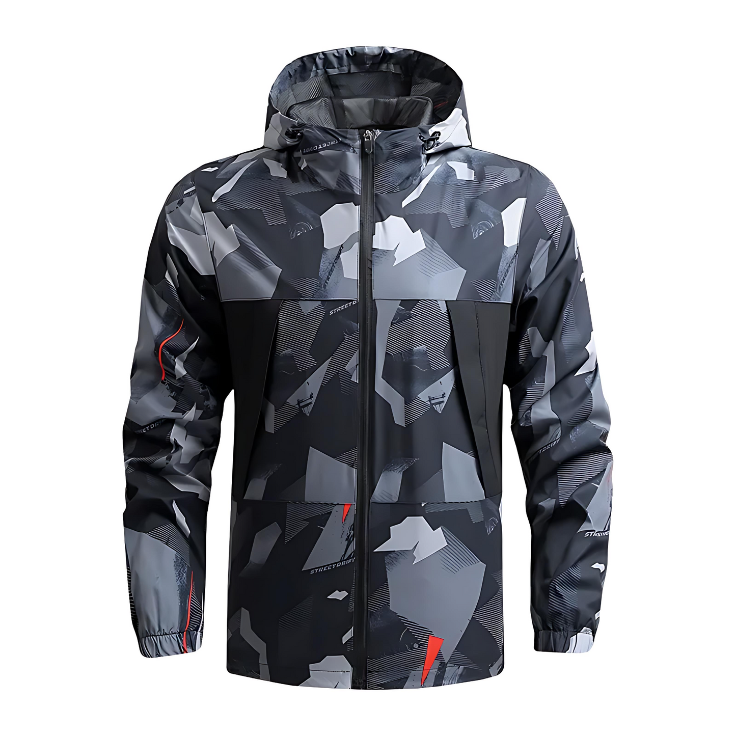 Cevori Regular Fit Hooded Activewear Jacket