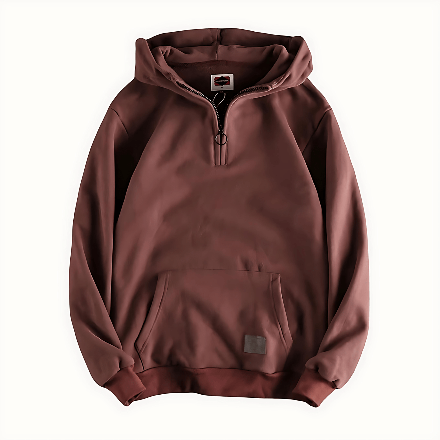 Men’s Relaxed Half Zip Hoodie