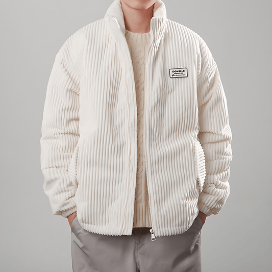 Cevori Relaxed Fit Padded Corduroy Jacket