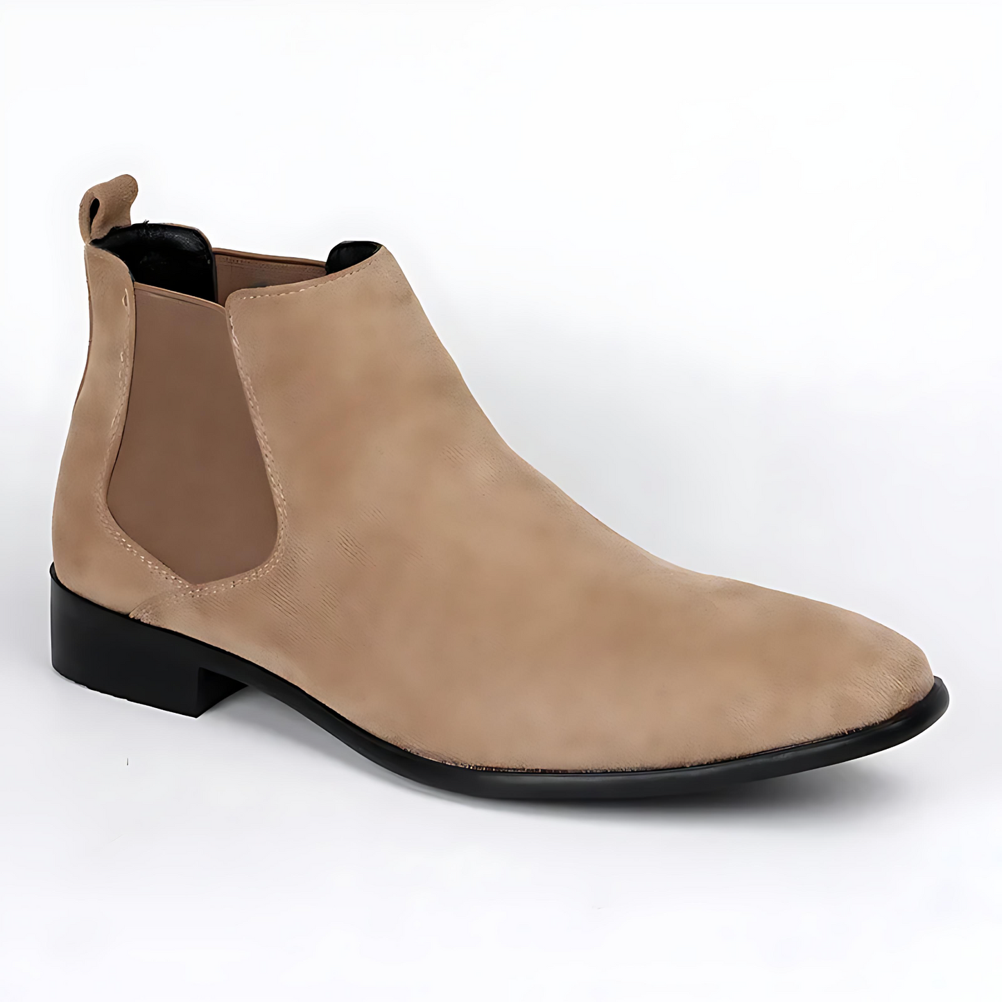 Men’s Minimalist Matte Chelsea Dress Boots