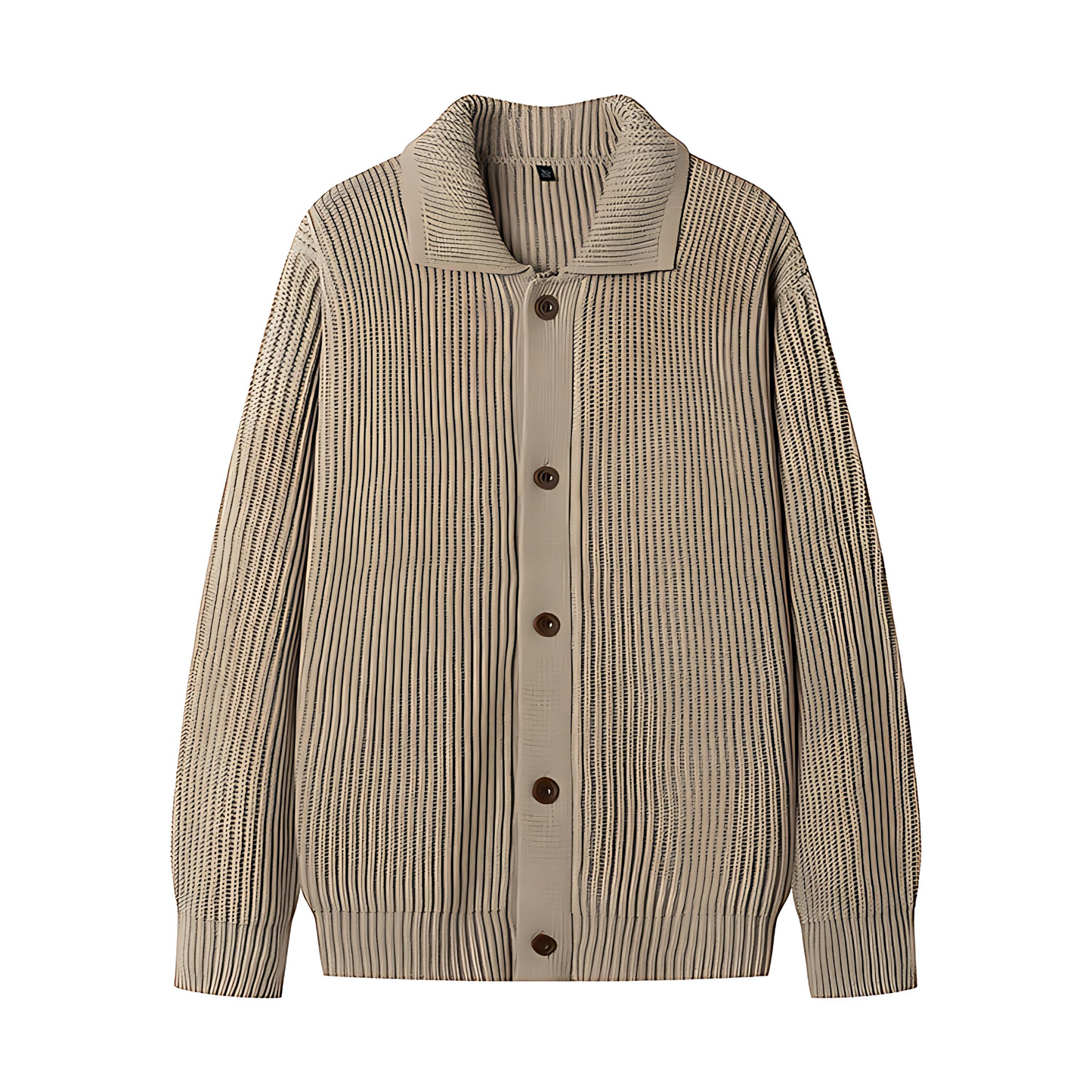Cevori Sporty Cardigan with Shawl Collar