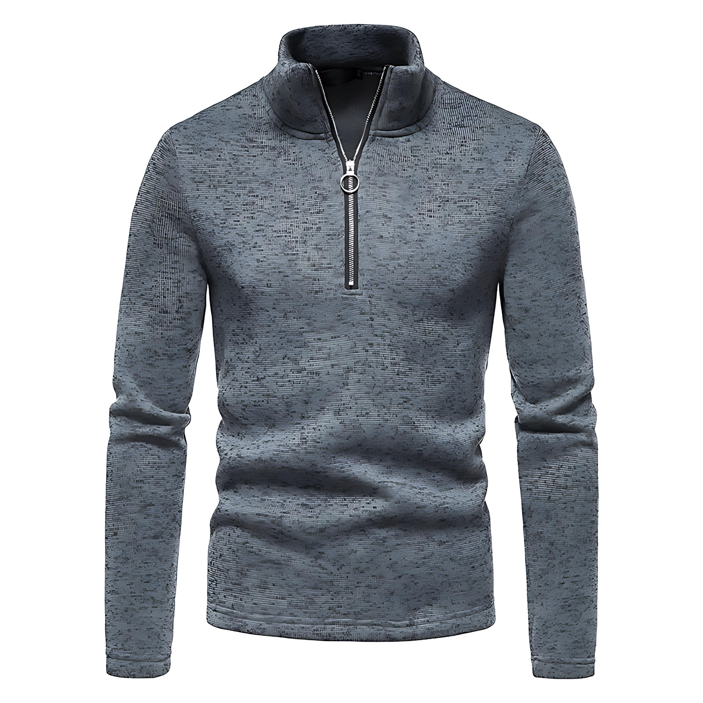 Cevori Stand-Up Collar Fleece Jumper