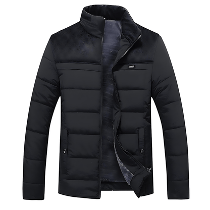 Cevori Stand-Up Collar Quilted Winter Jacket