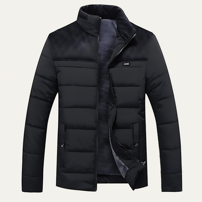 Men’s Quilted Hip Length Puffer Jacket